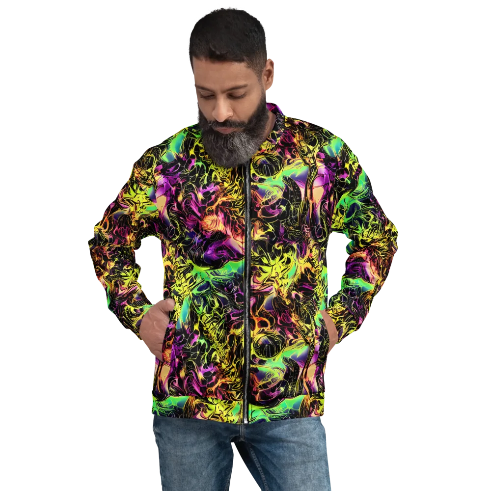 Hypercolor Wilds on Bomber Jacket — Front