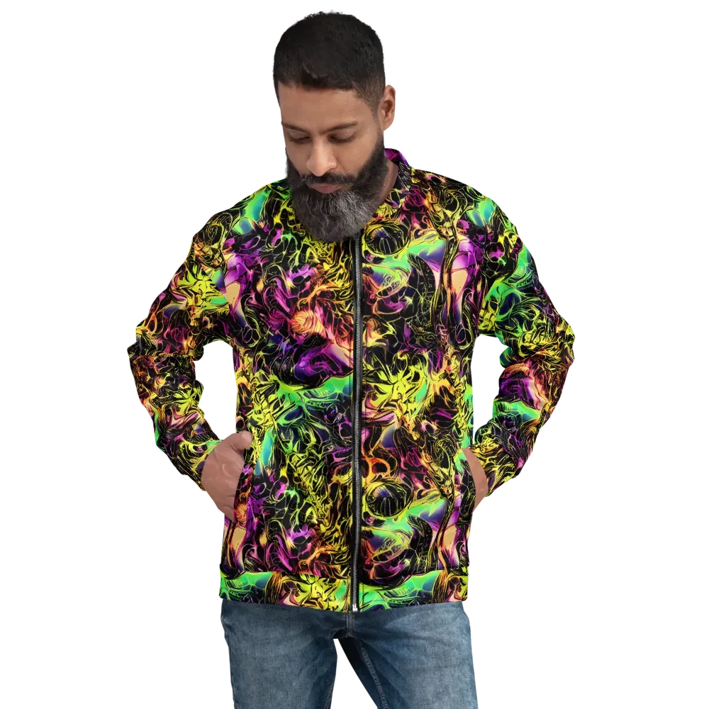 Hypercolor Wilds on Bomber Jacket — Front
