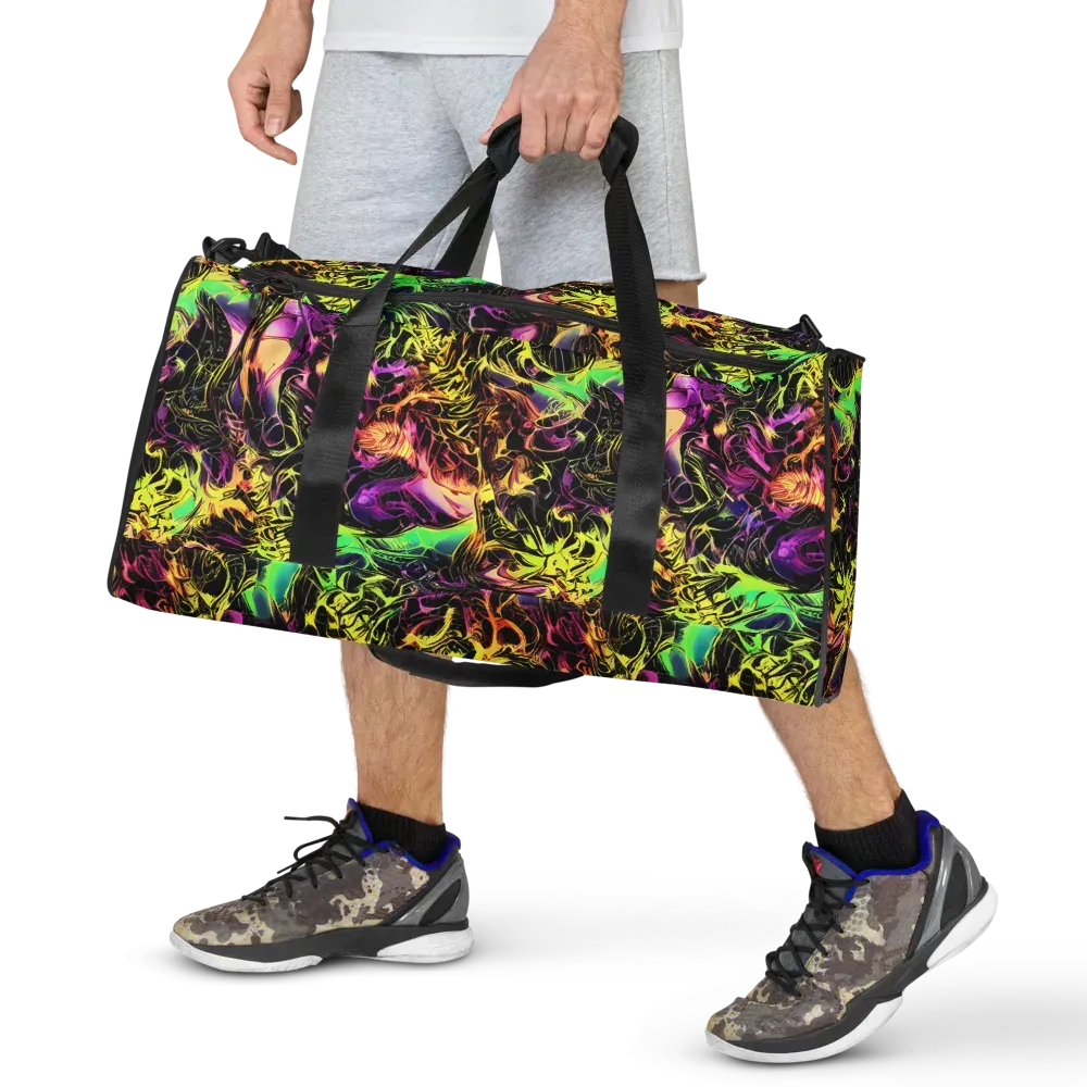 Hypercolor Wilds on Duffle Bag — Front