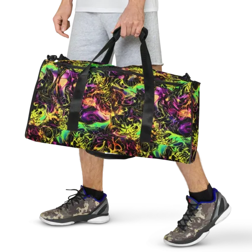 Hypercolor Wilds on a Duffle Bag