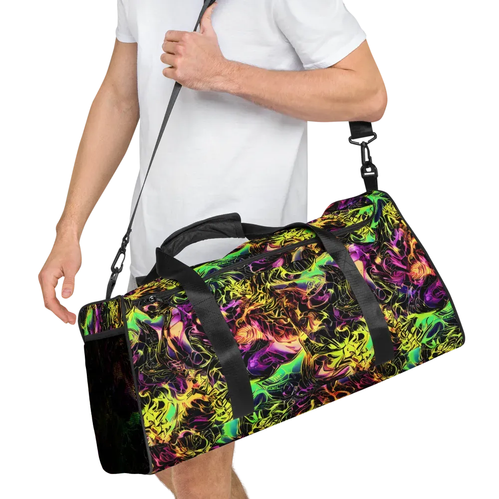 Hypercolor Wilds on Duffle Bag — Right Front