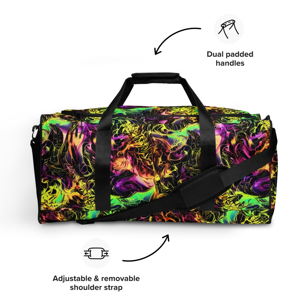 Hypercolor Wilds on Duffle Bag — Front