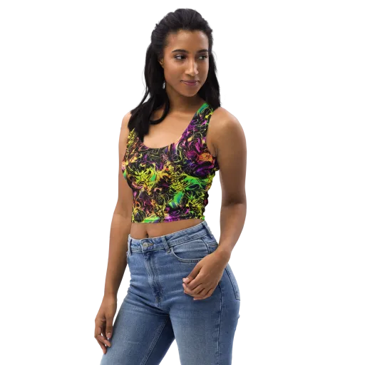 Hypercolor Wilds on a Crop Top
