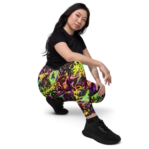 Hypercolor Wilds on a Leggings with Pockets