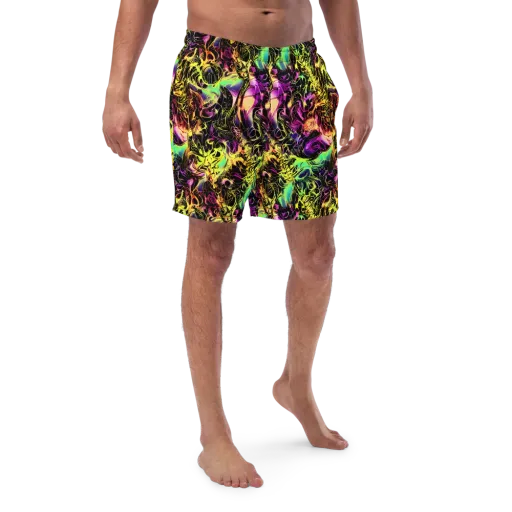 Hypercolor Wilds on a Swim Trunks
