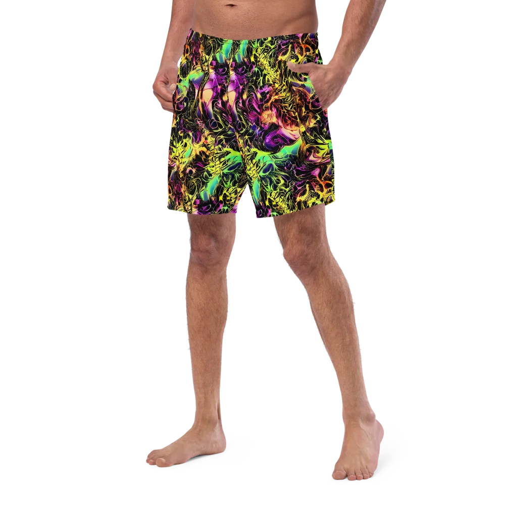 Hypercolor Wilds on Swim Trunks — Left Front