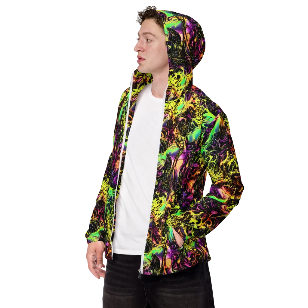Hypercolor Wilds on Men's Windbreaker — Left Front