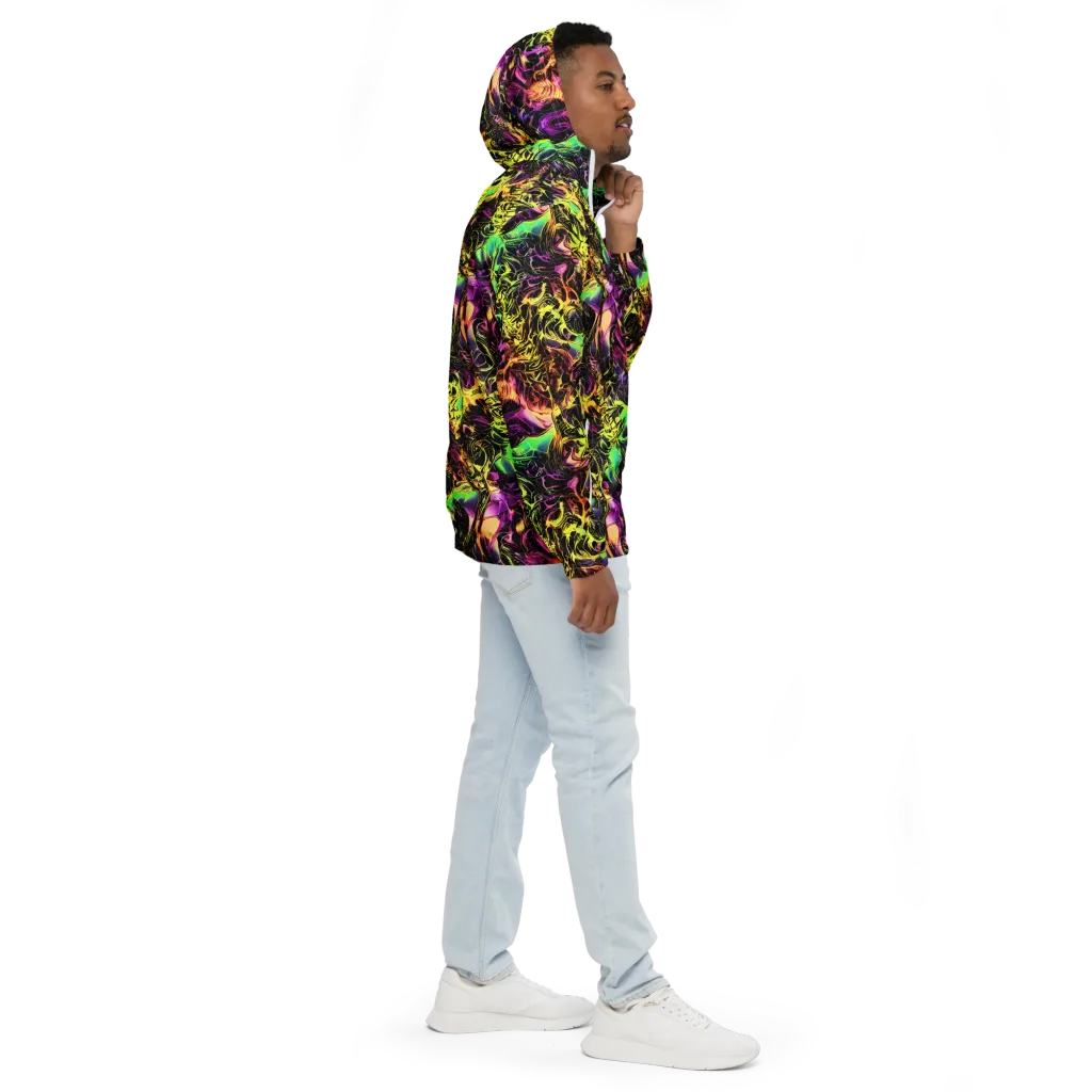 Hypercolor Wilds on Men's Windbreaker — Right