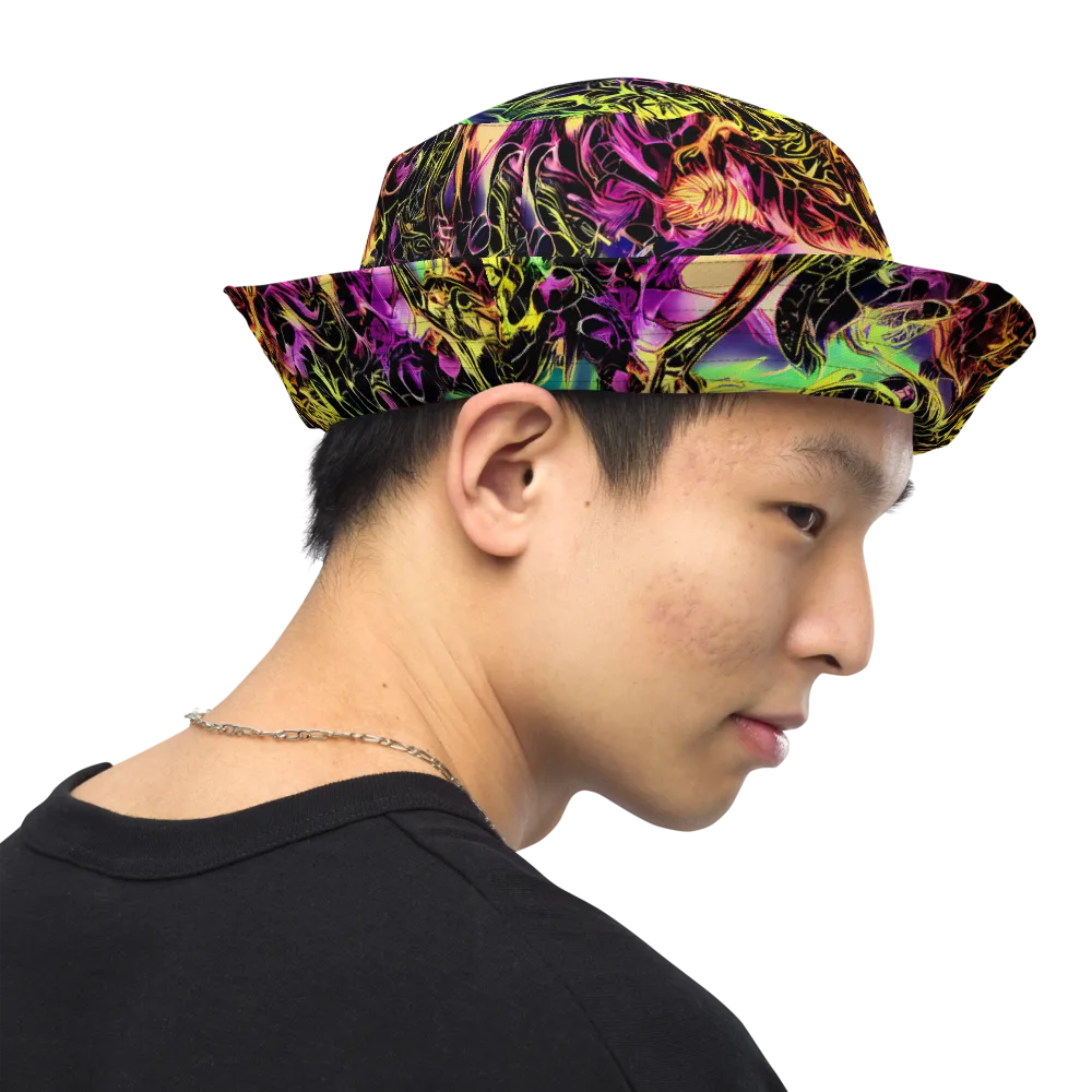 Hypercolor Wilds on Reversible Bucket Hat — Right Outside
