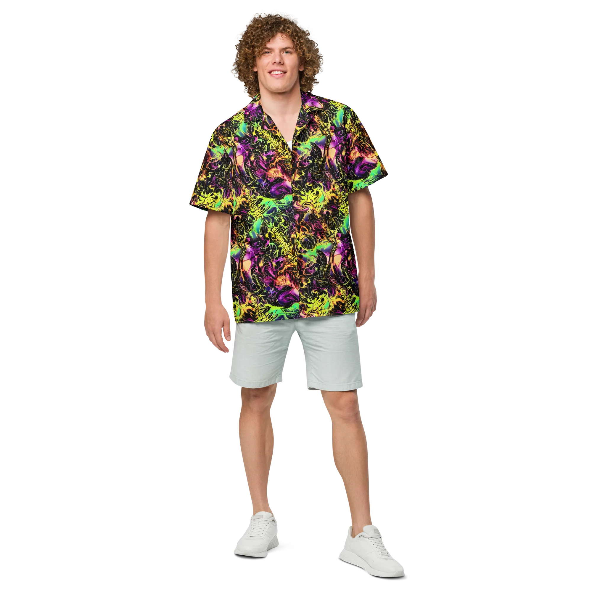 Hypercolor Wilds on Button Shirt — Front