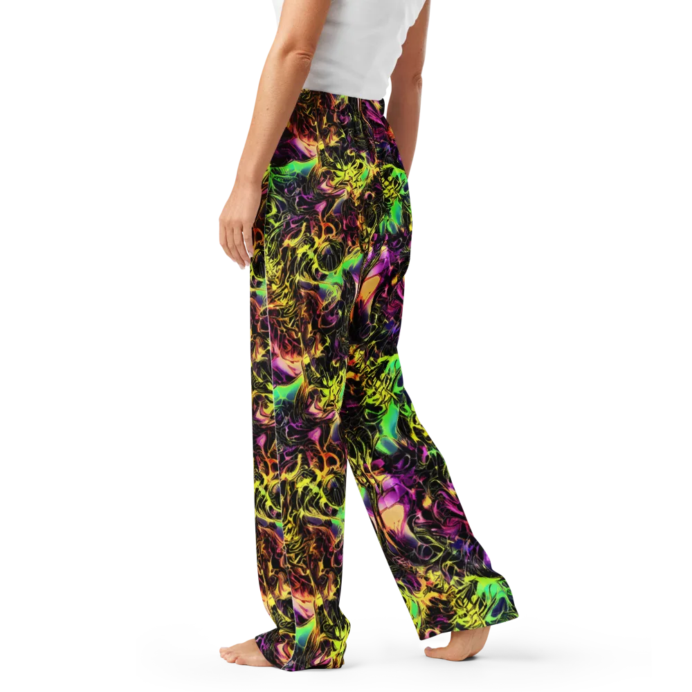 Hypercolor Wilds on Women's Pajama Pants — Left