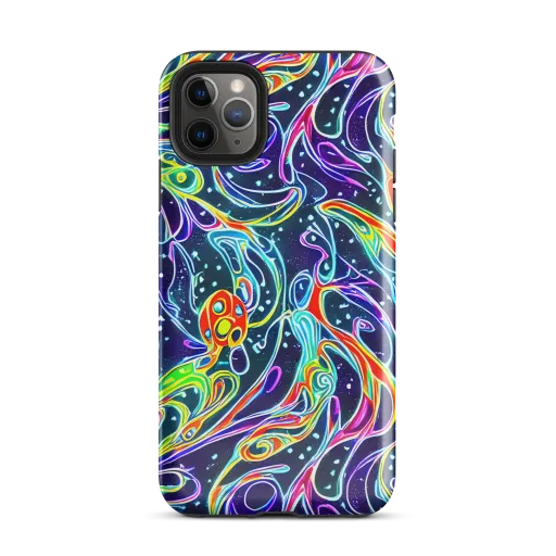 The Neon Unknown on a Tough Case for iPhone®