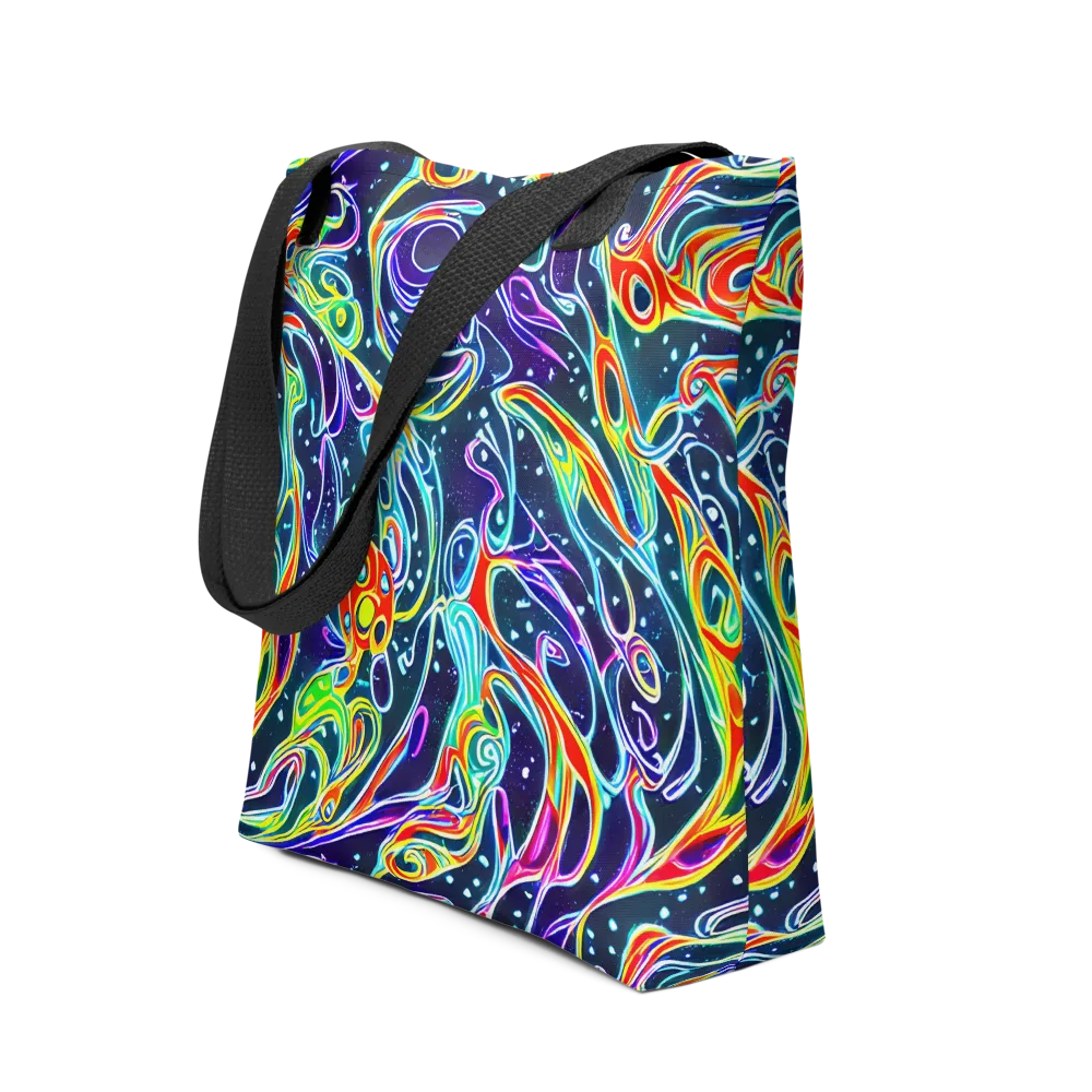 The Neon Unknown on Tote Bag — Front