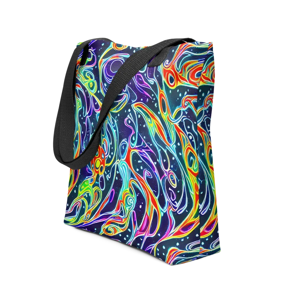 The Neon Unknown on Tote Bag — Front