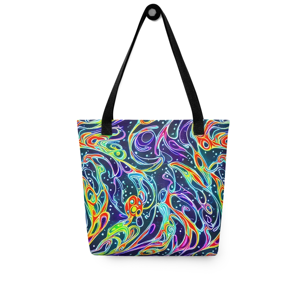 The Neon Unknown on Tote Bag — Front