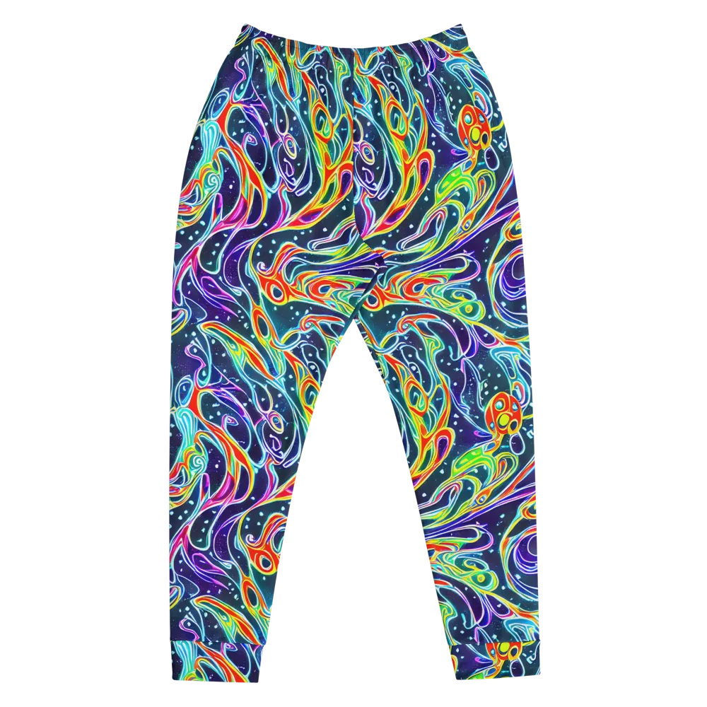 The Neon Unknown on Men's Joggers — Front