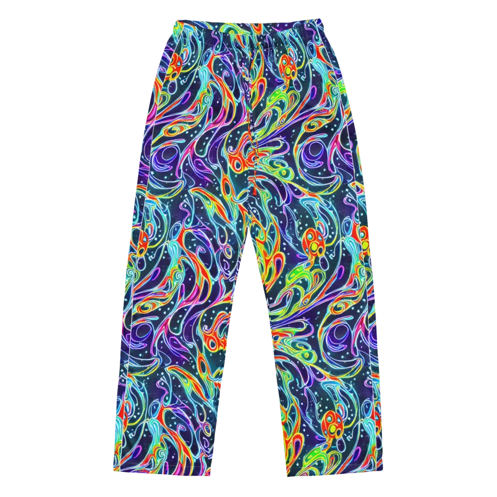 The Neon Unknown on Women's Pajama Pants — Front