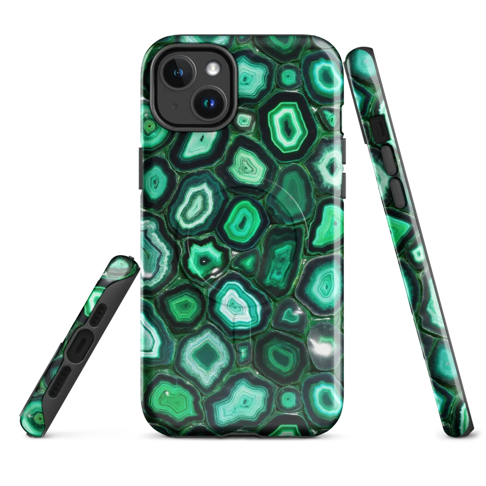 Emerald Geode on MagSafe Tough Case for iPhone® — Front