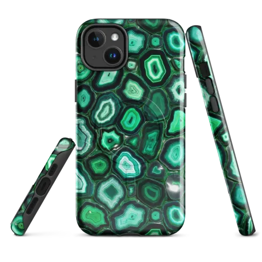 Emerald Geode on a MagSafe Tough Case for iPhone®