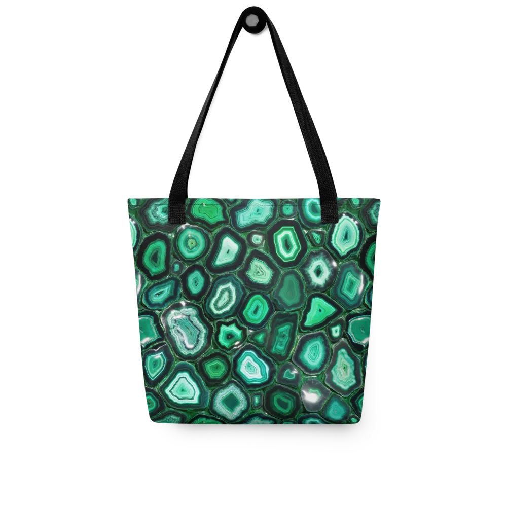 Emerald Geode on Tote Bag — Front