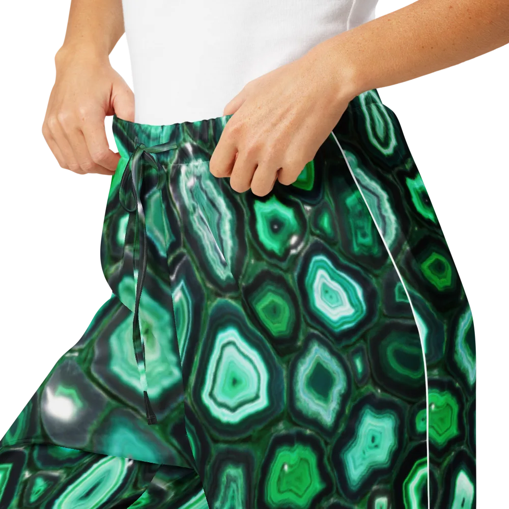 Emerald Geode on Women's Pajama Pants — Product details