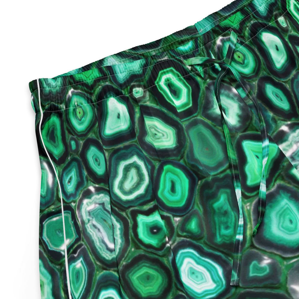 Emerald Geode on Women's Pajama Shorts — Product details