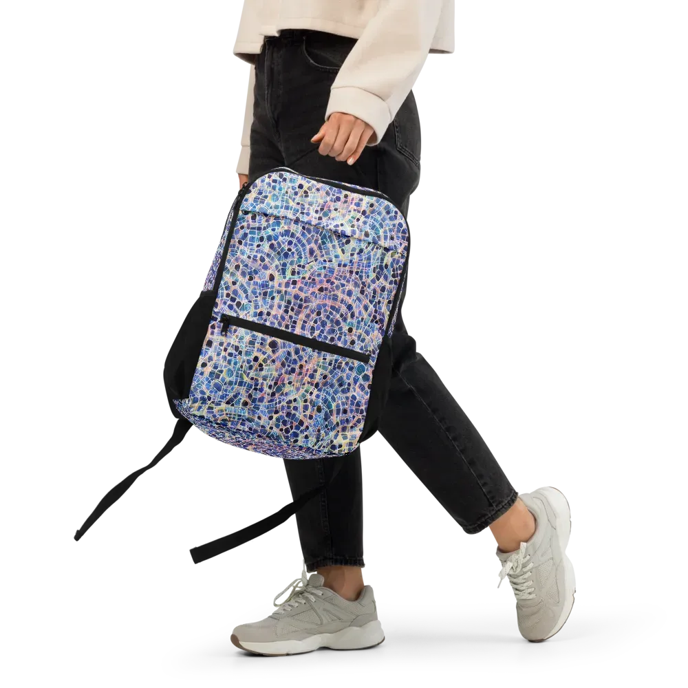 Indigo Interlock on Utility Backpack — Front
