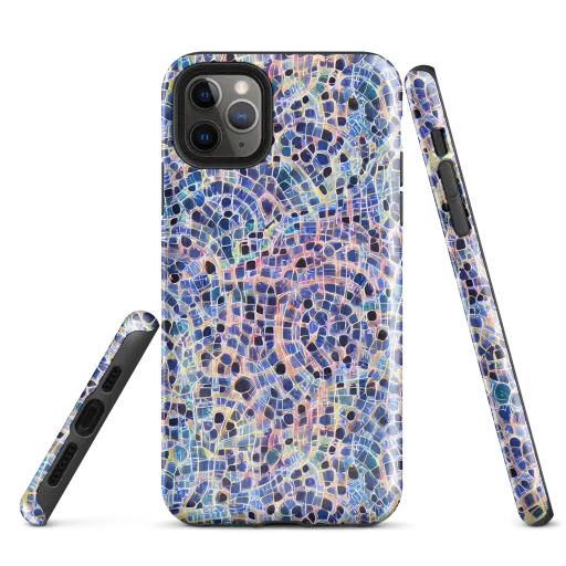 Indigo Interlock on a Tough Case for iPhone®