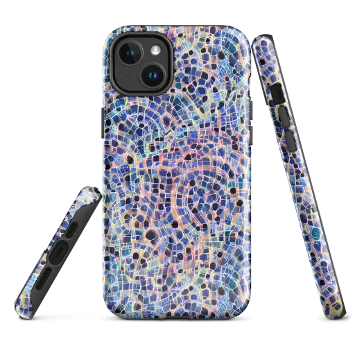 Indigo Interlock on a MagSafe Tough Case for iPhone®