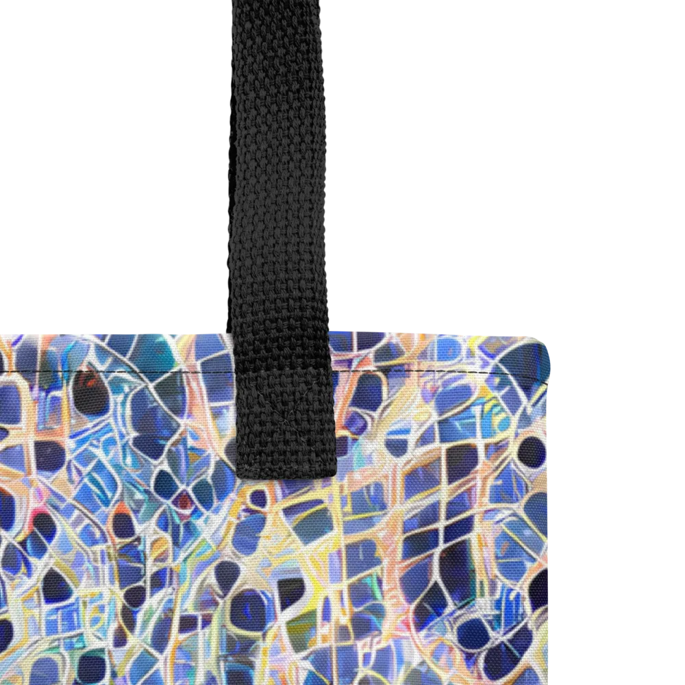 Indigo Interlock on Tote Bag — Product details