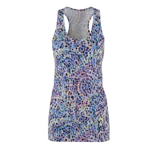 Indigo Interlock on a Racerback Dress