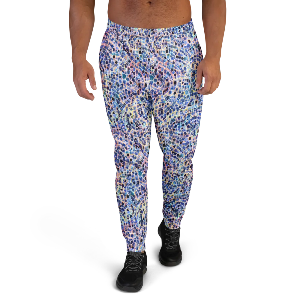 Indigo Interlock on Men's Joggers — Front