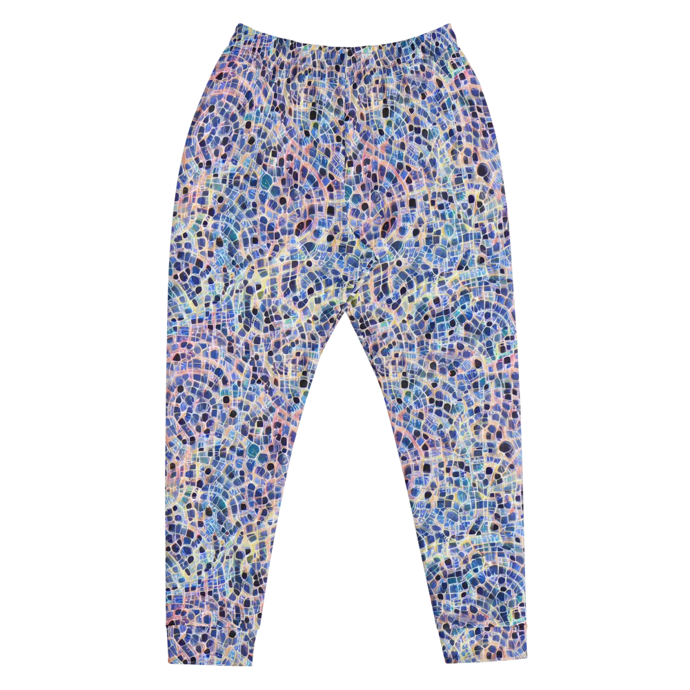Indigo Interlock on Men's Joggers — Front