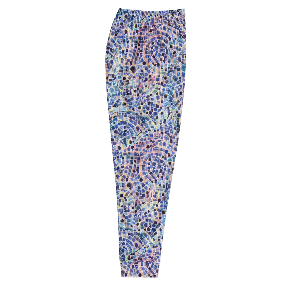 Indigo Interlock on Men's Joggers — Right