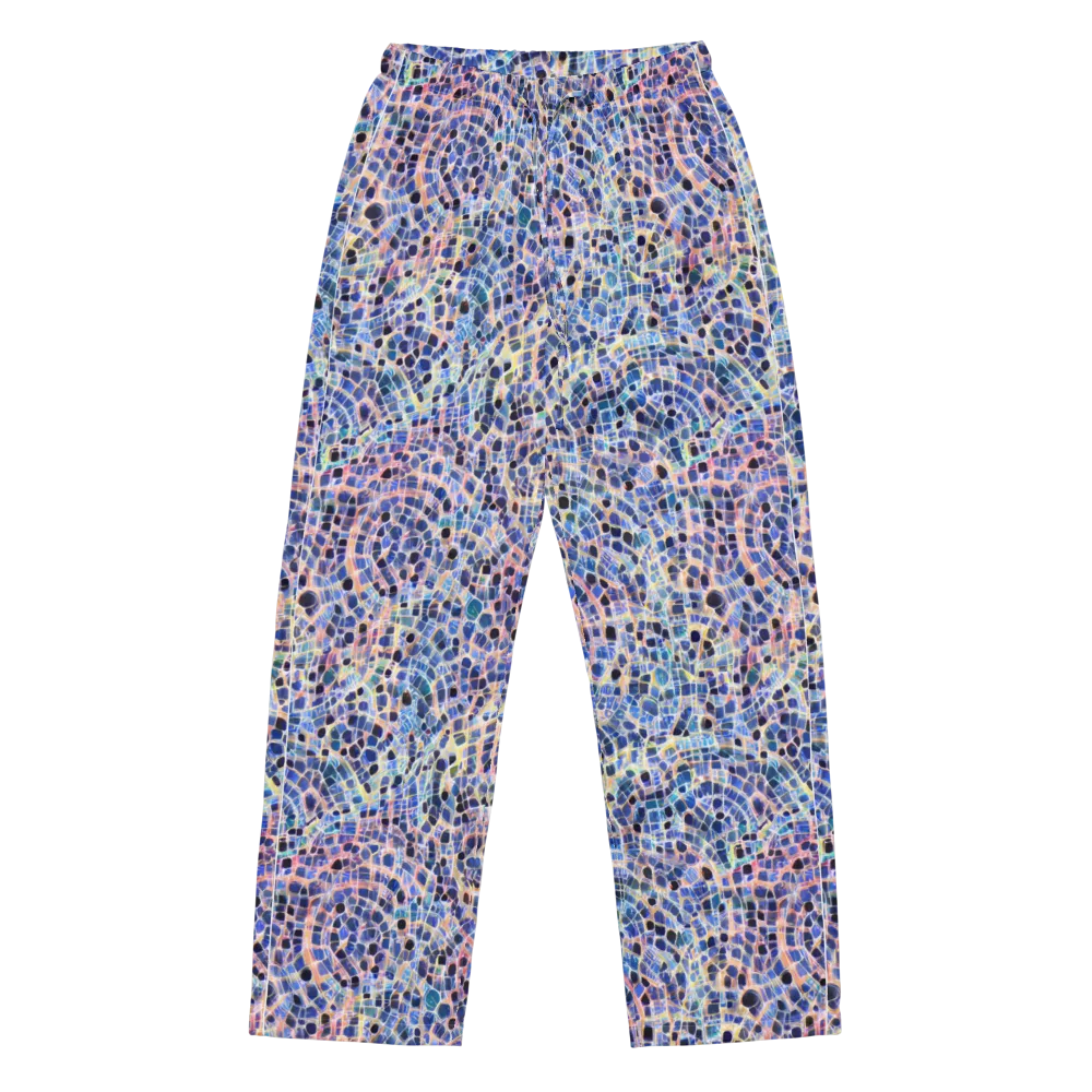 Indigo Interlock on Women's Pajama Pants — Front