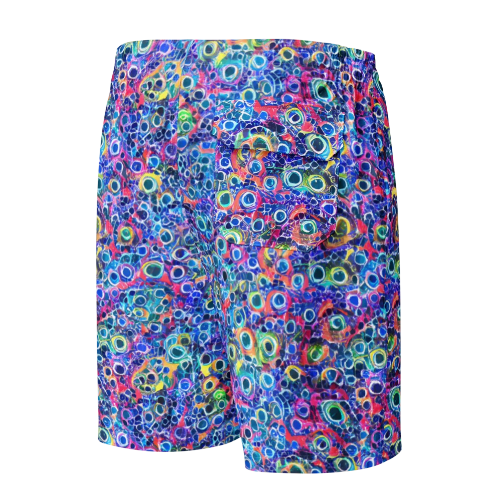 Liquid Confetti on Men's Board Shorts — Back