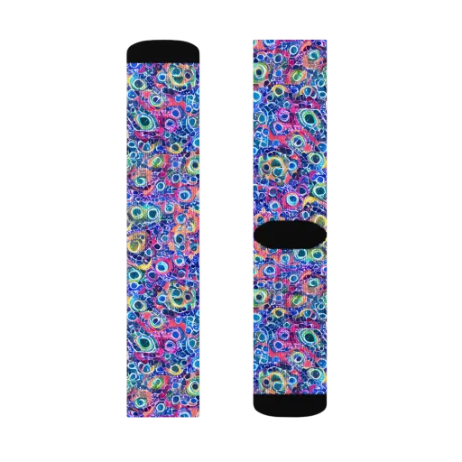 Liquid Confetti on a Socks