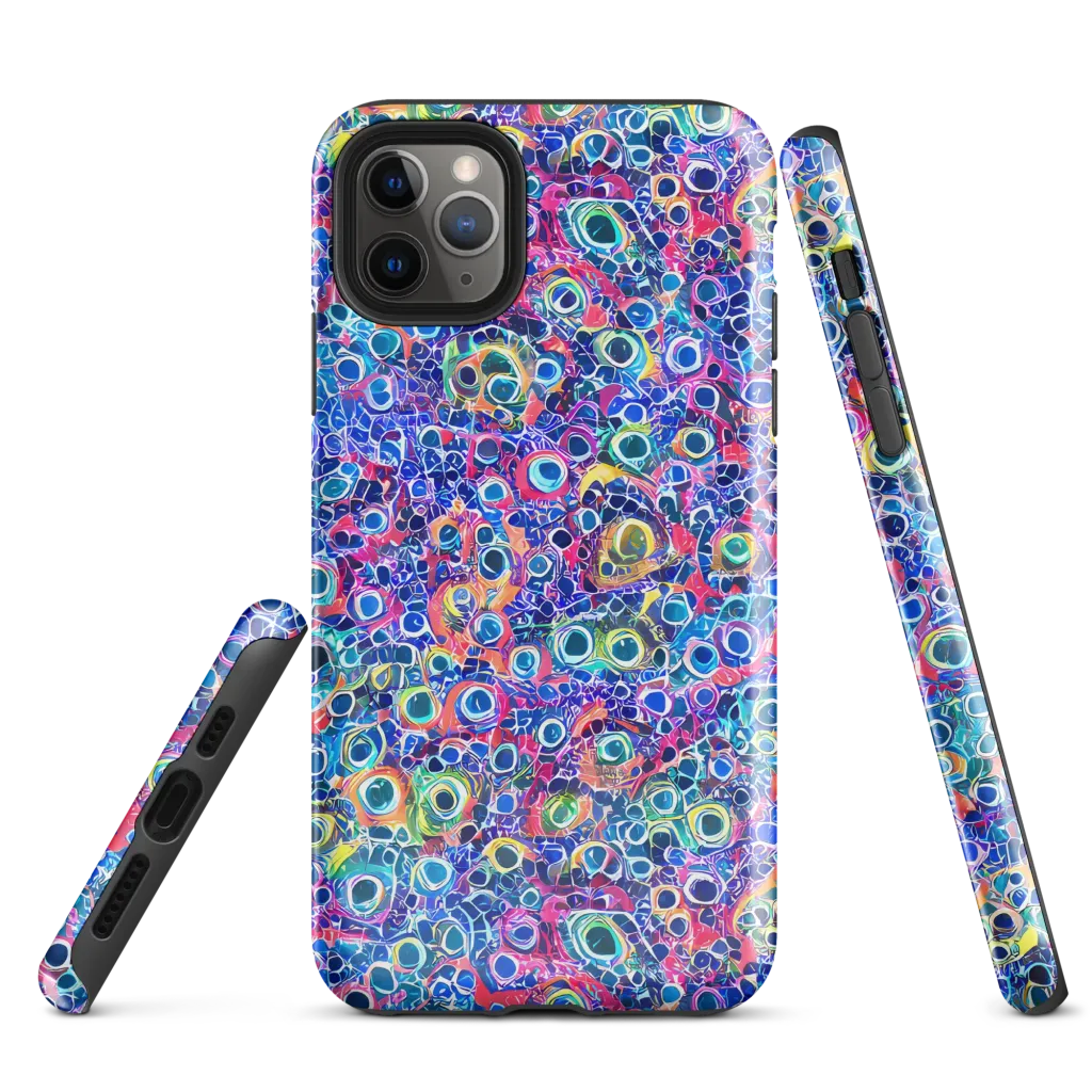 Liquid Confetti on Tough Case for iPhone® — Front