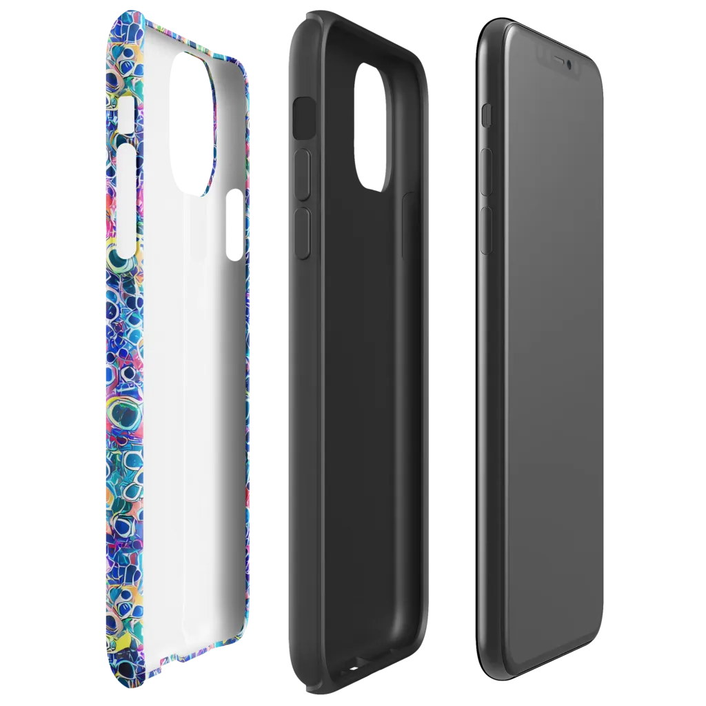 Liquid Confetti on Tough Case for iPhone® — Right