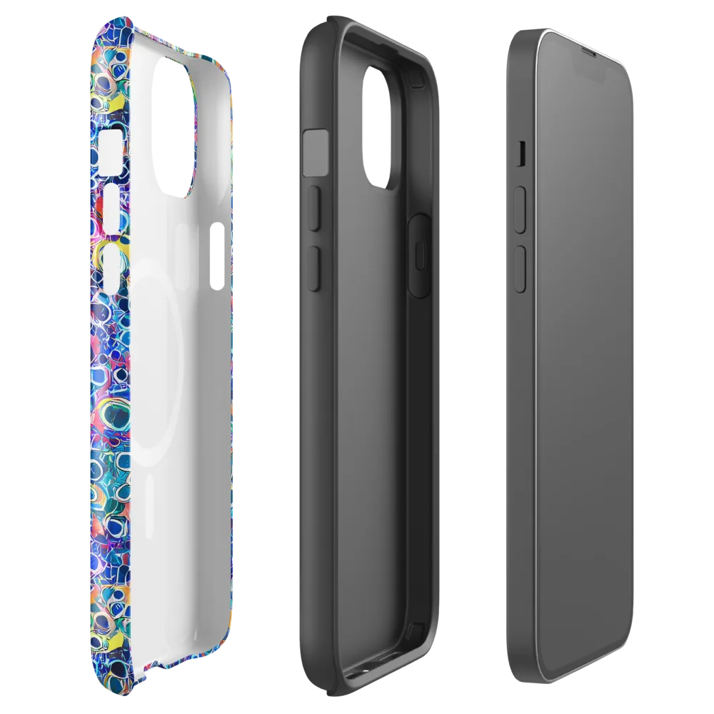 Liquid Confetti on MagSafe Tough Case for iPhone® — Front