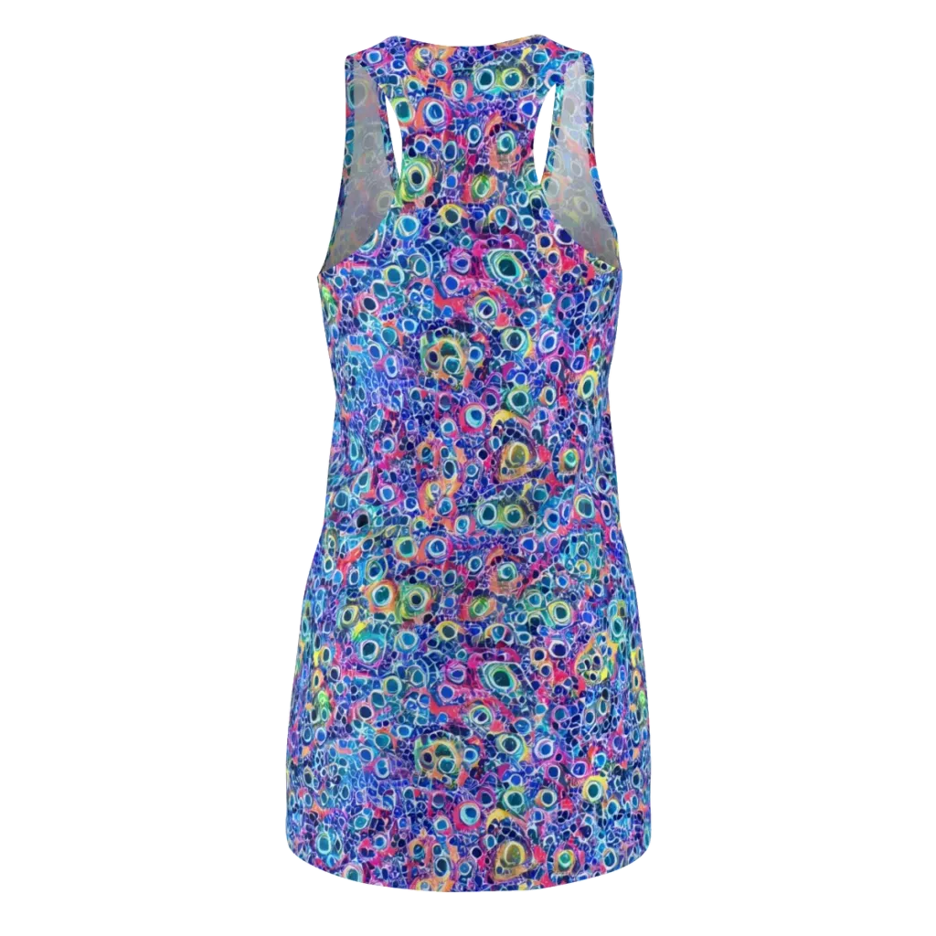 Liquid Confetti on Racerback Dress — Back