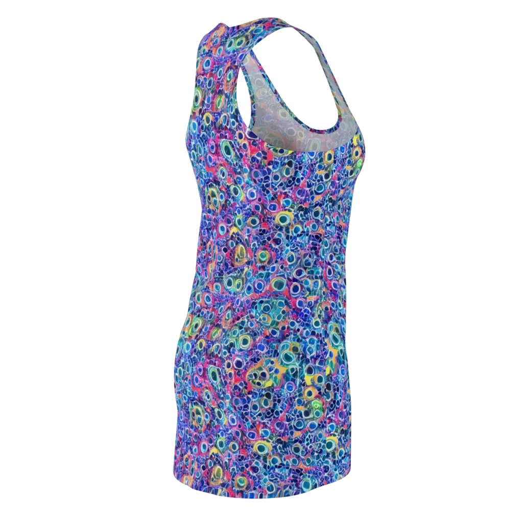 Liquid Confetti on Racerback Dress — Back Side