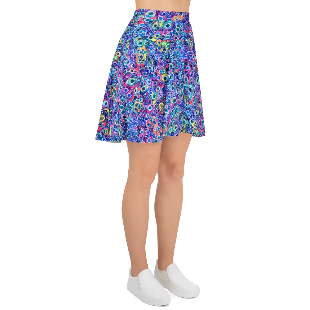 Liquid Confetti on Skater Skirt — Right