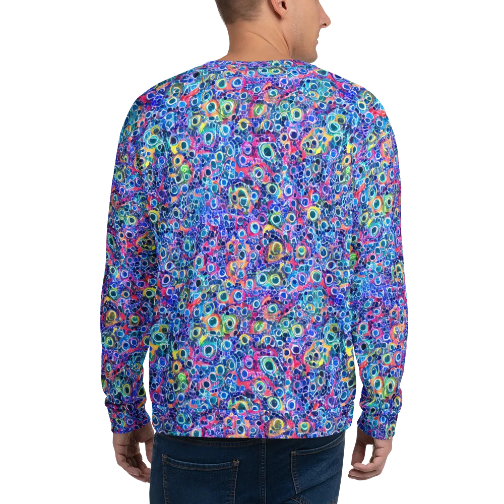 Liquid Confetti on Sweatshirt — Back