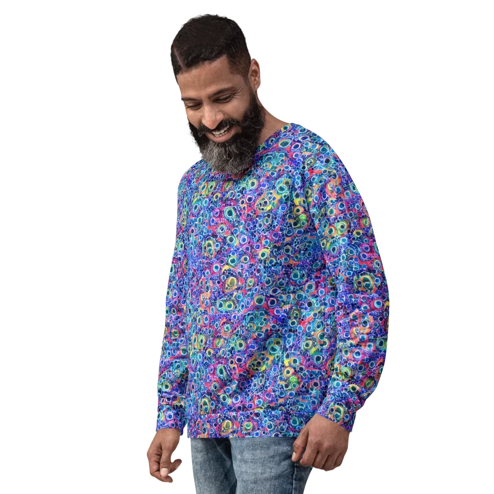 Liquid Confetti on Sweatshirt — Left Front
