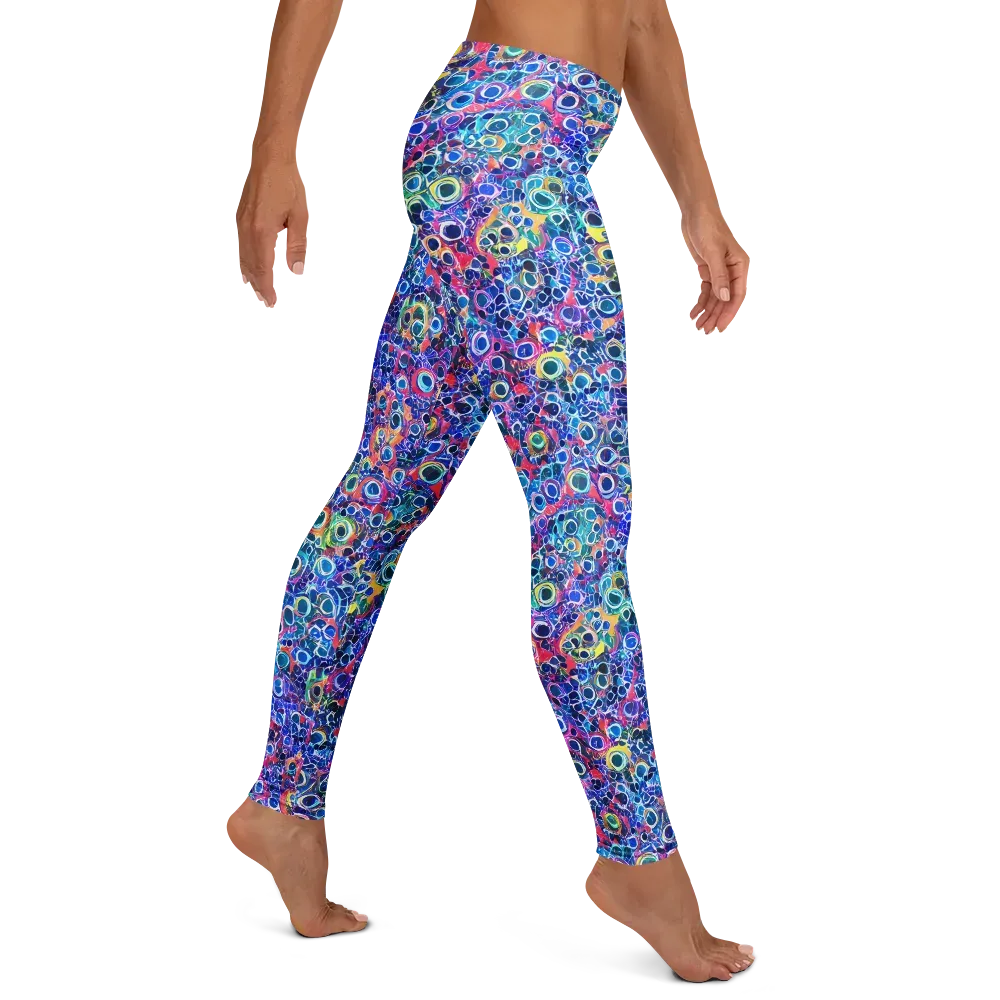 Liquid Confetti on Leggings — Right
