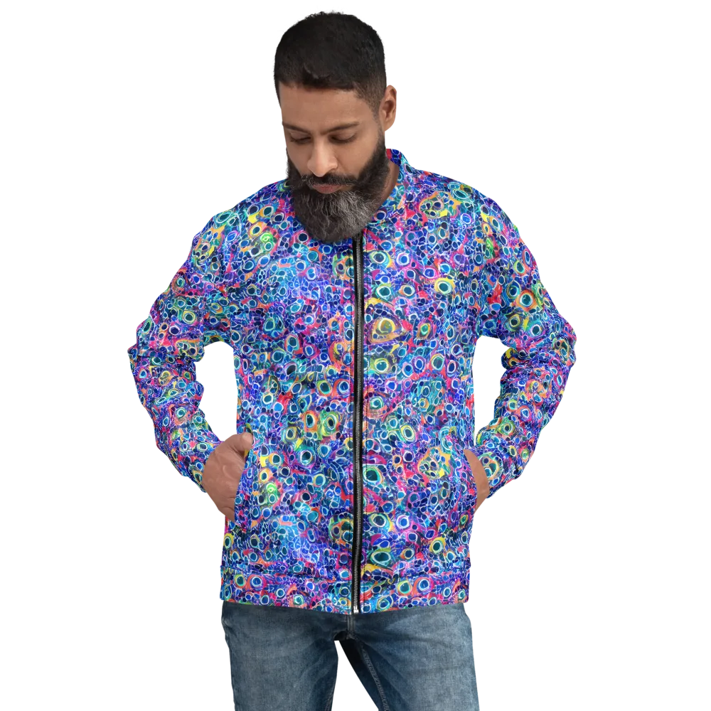 Liquid Confetti on Bomber Jacket — Front