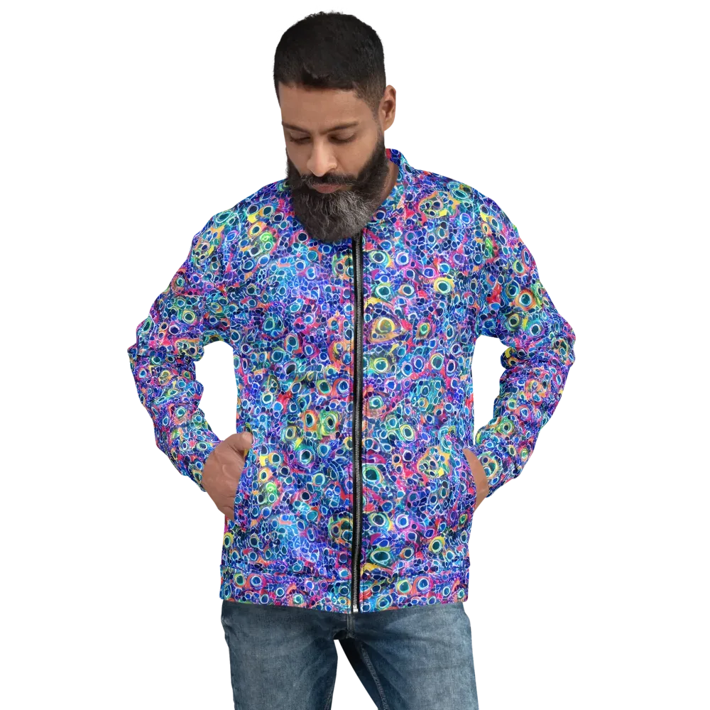 Liquid Confetti on Bomber Jacket — Front