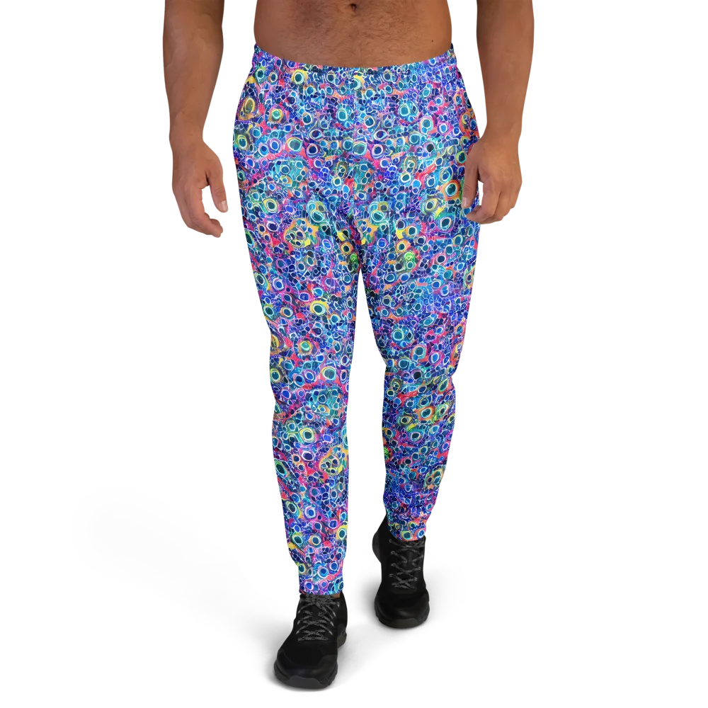 Liquid Confetti on Men's Joggers — Front