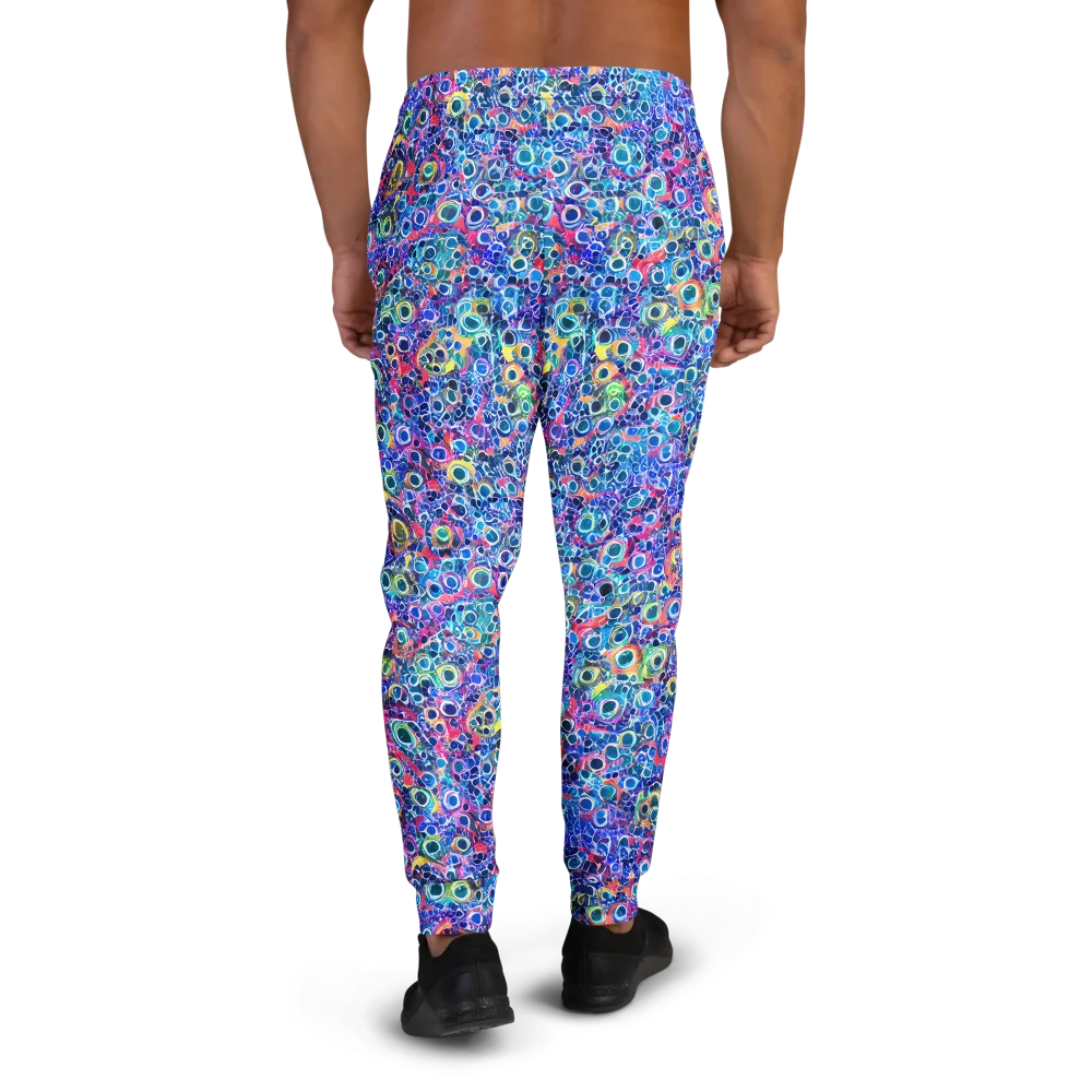 Liquid Confetti on Men's Joggers — Back
